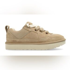 UGG Women's Tan Suede Lace-Up Sneaker